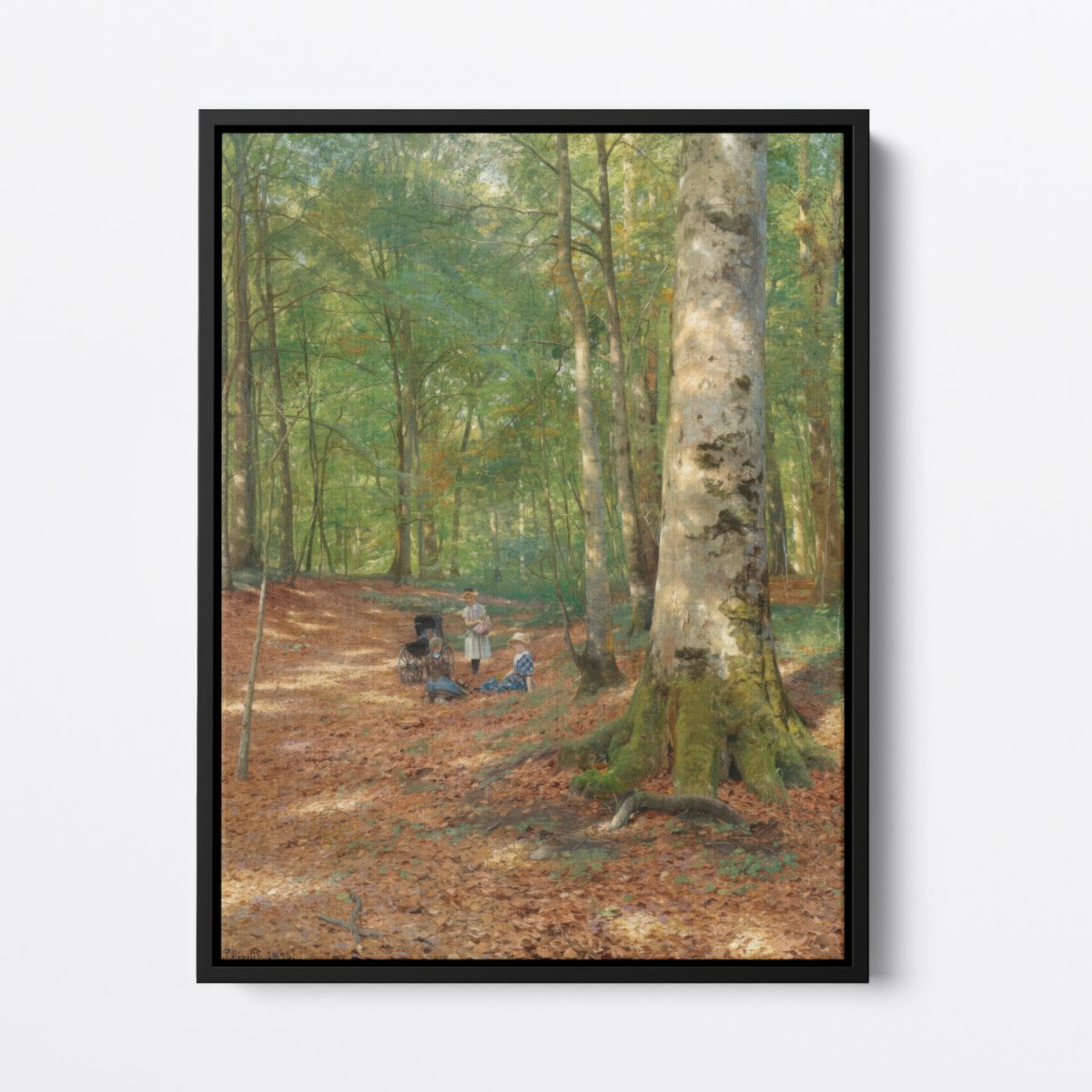 The Woodland Glade | Peder Monsted | Ave Legato Art Prints