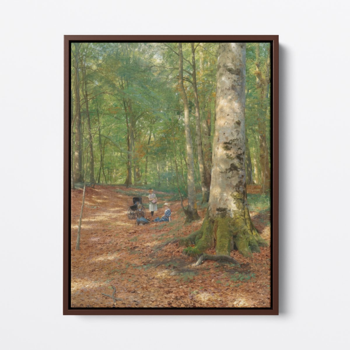 The Woodland Glade | Peder Monsted | Ave Legato Art Prints