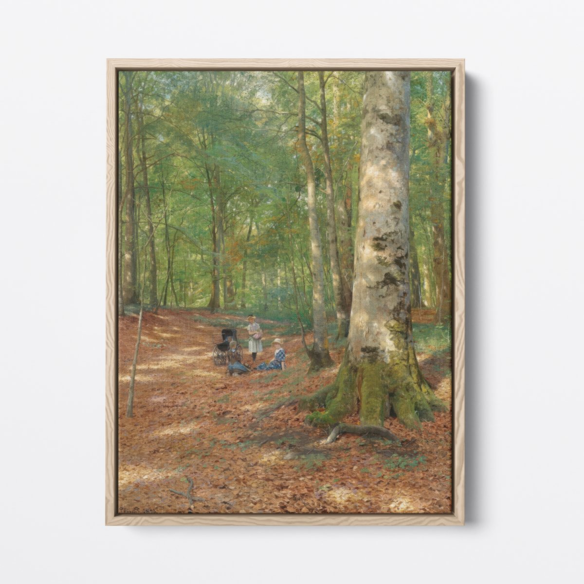 The Woodland Glade | Peder Monsted | Ave Legato Art Prints