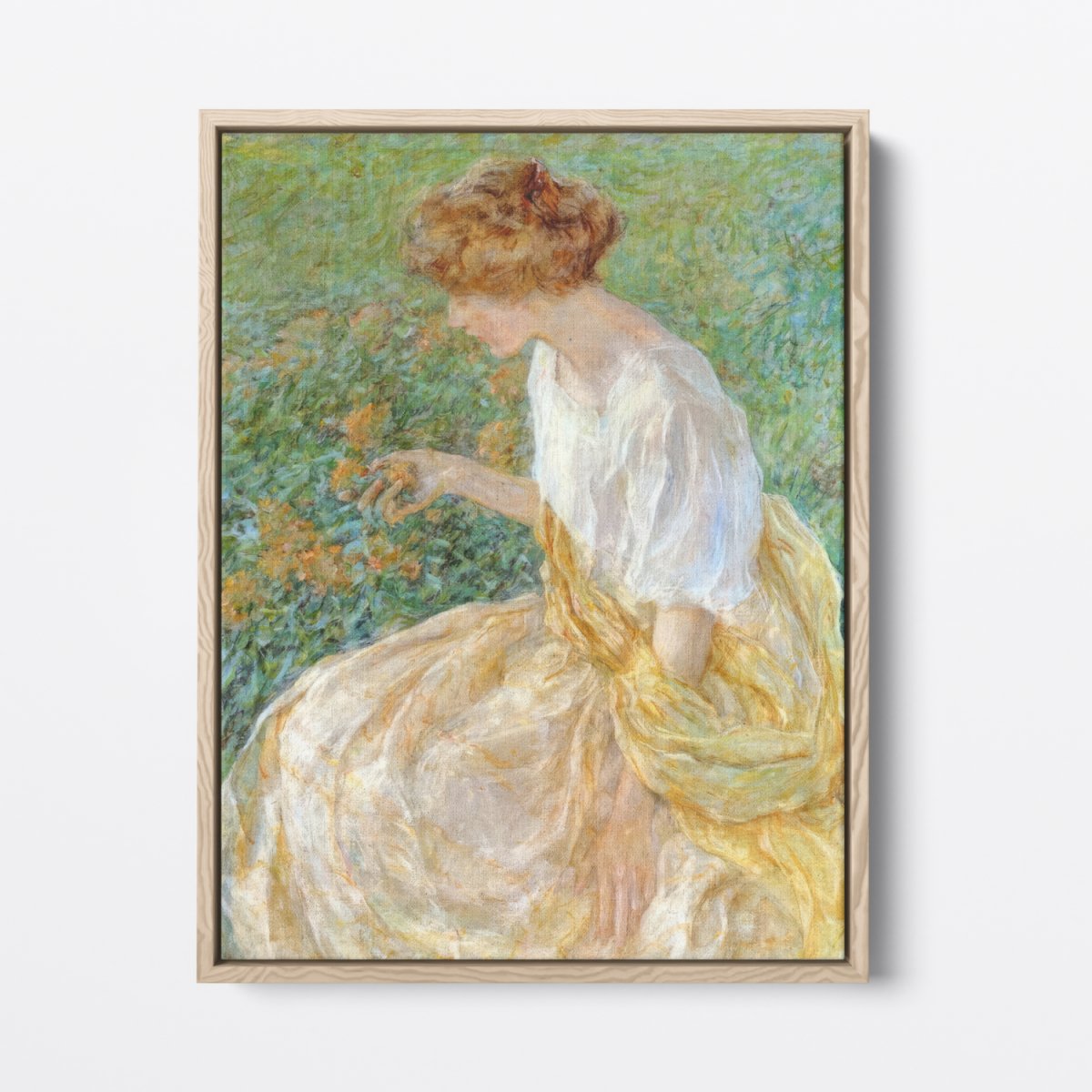 The Yellow Flower | Robert Lewis Reid | Ave Legato Art Prints