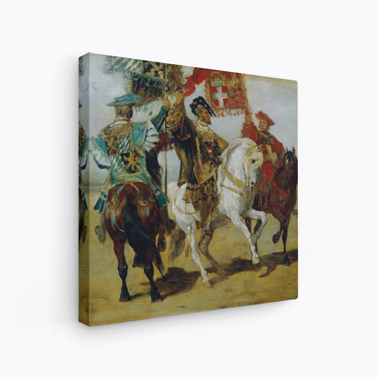 Three Mounted Standard Bearers | Hans Makart | Ave Legato Art Prints