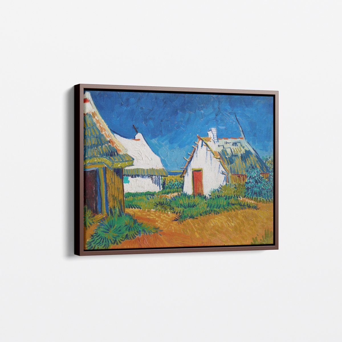 Three White Cottages | Vincent van Gogh | Ave Legato Art Prints