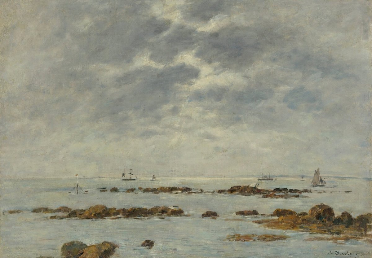 Tidal Wetlands | Eugène Boudin | Ave Legato Art Prints