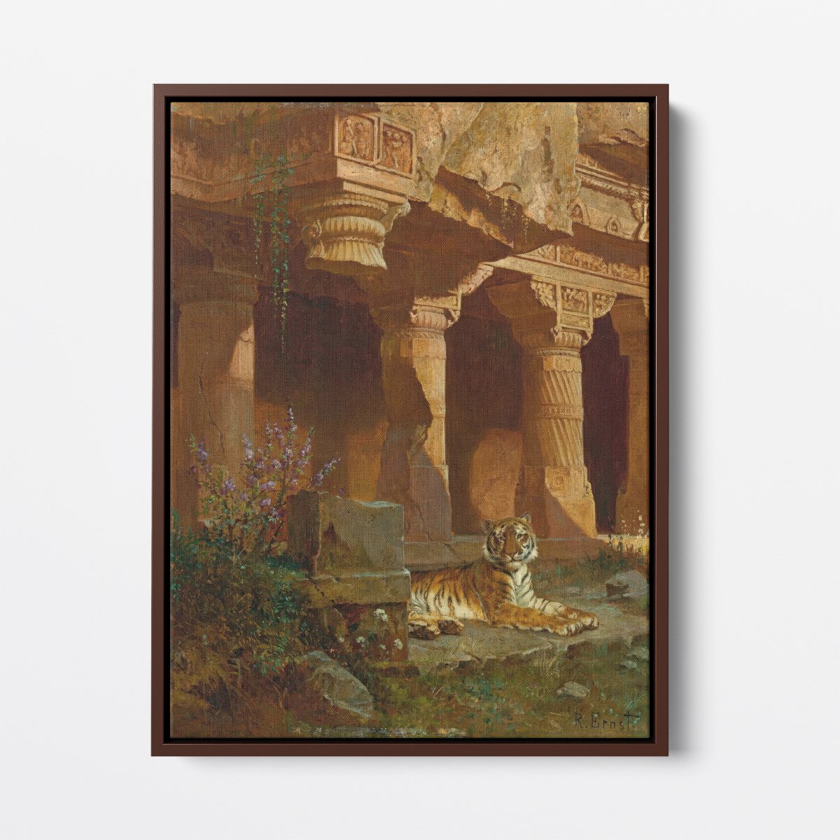 Tiger at Rest | Rudolf Ernst | Ave Legato Art Prints