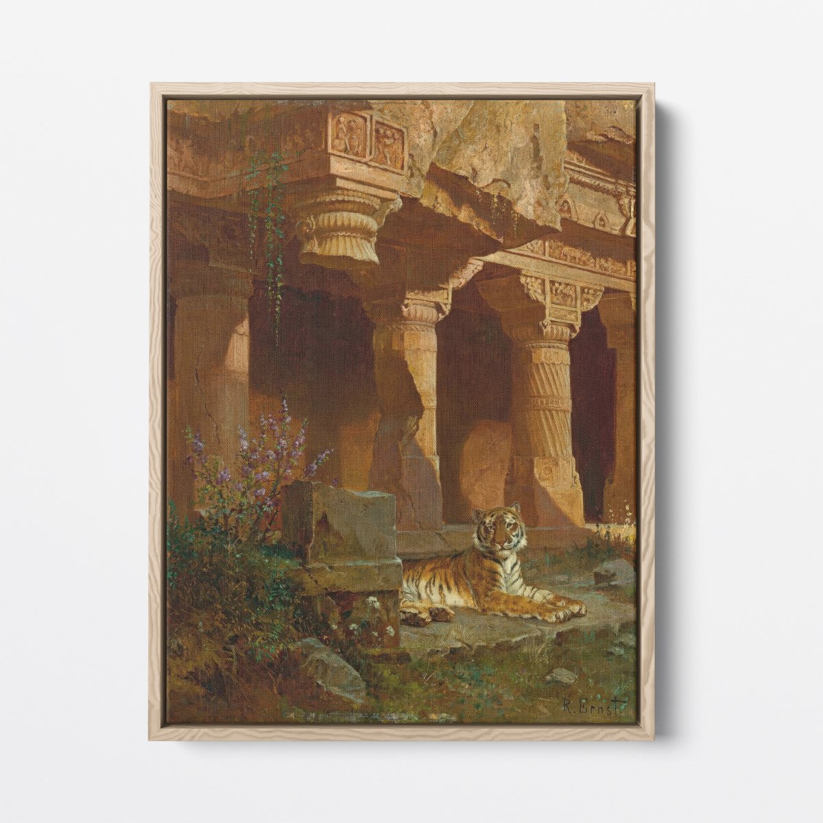 Tiger at Rest | Rudolf Ernst | Ave Legato Art Prints