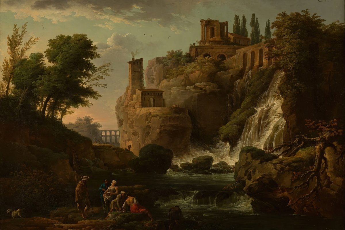 Tivoli Landscape | Claude Vernet | Ave Legato Art Prints