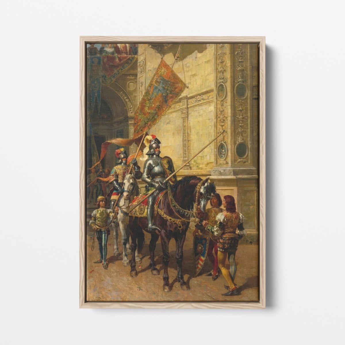 To the Joust | Cesare Agostino Detti | Ave Legato Art Prints