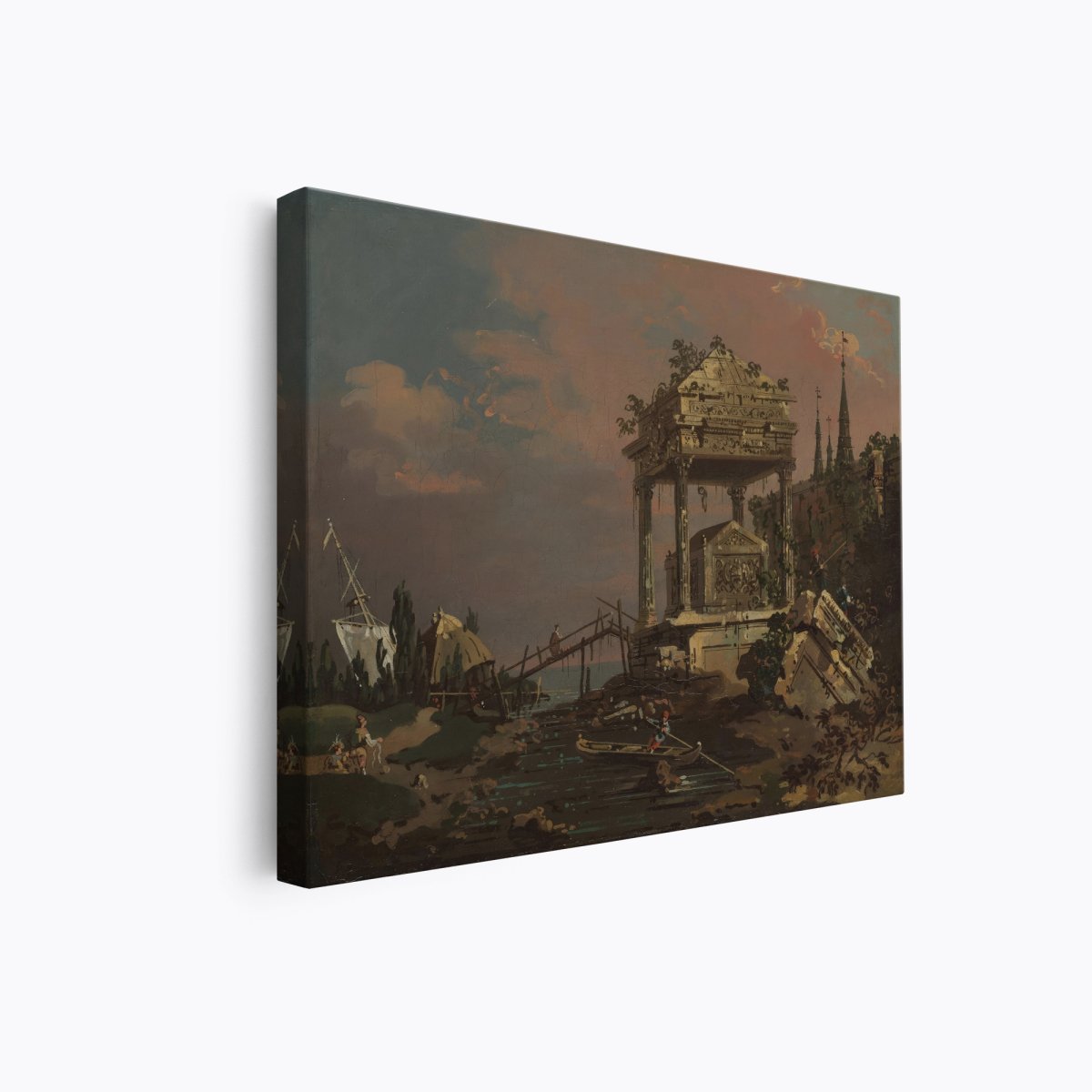 Tomb by the Lagoon | Canaletto | Ave Legato Art Prints