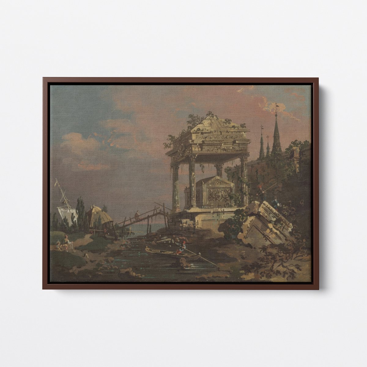 Tomb by the Lagoon | Canaletto | Ave Legato Art Prints