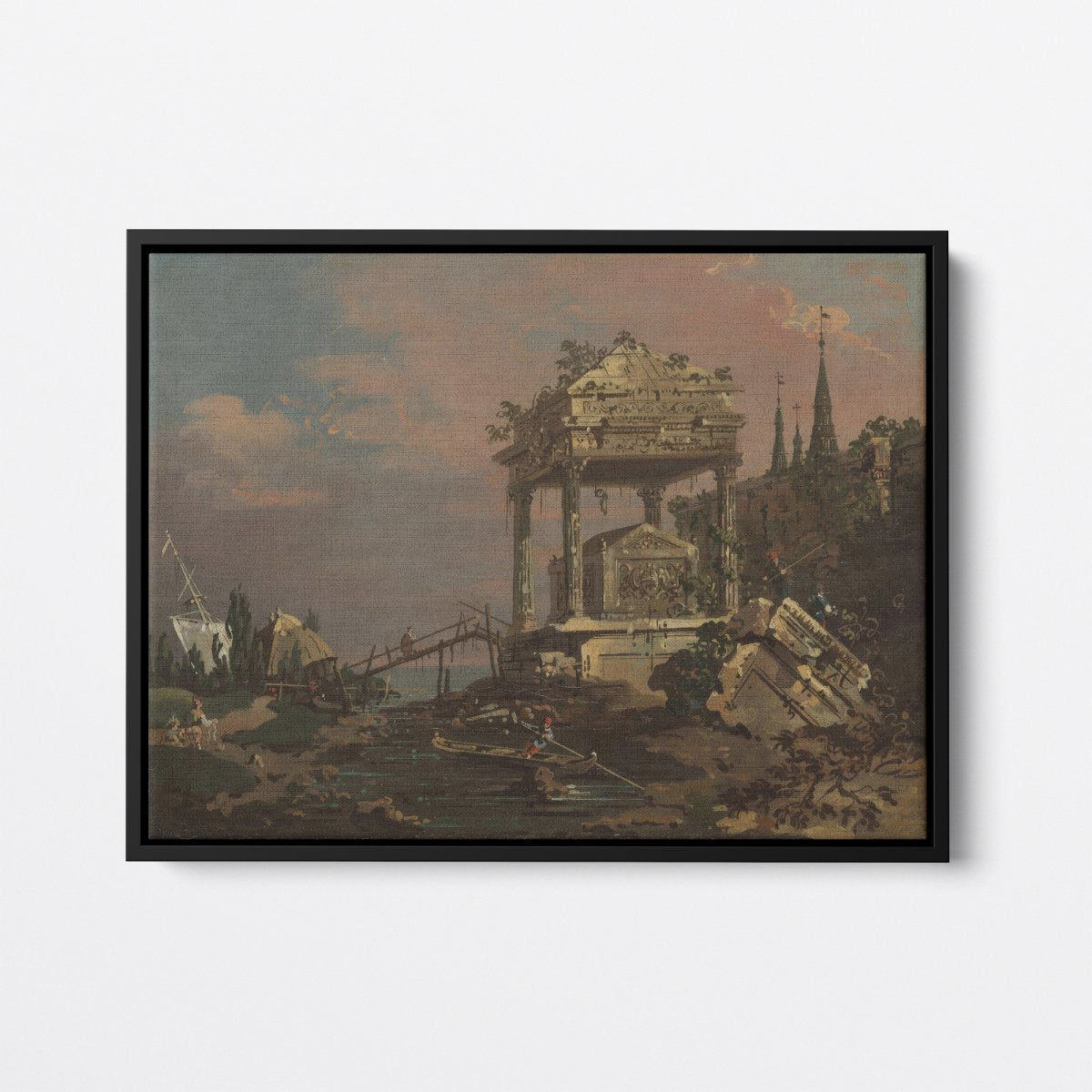 Tomb by the Lagoon | Canaletto | Ave Legato Art Prints