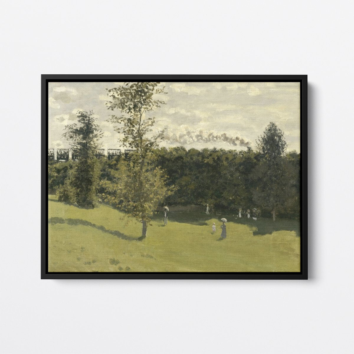 Train in the Countryside | Claude Monet | Ave Legato Art Prints