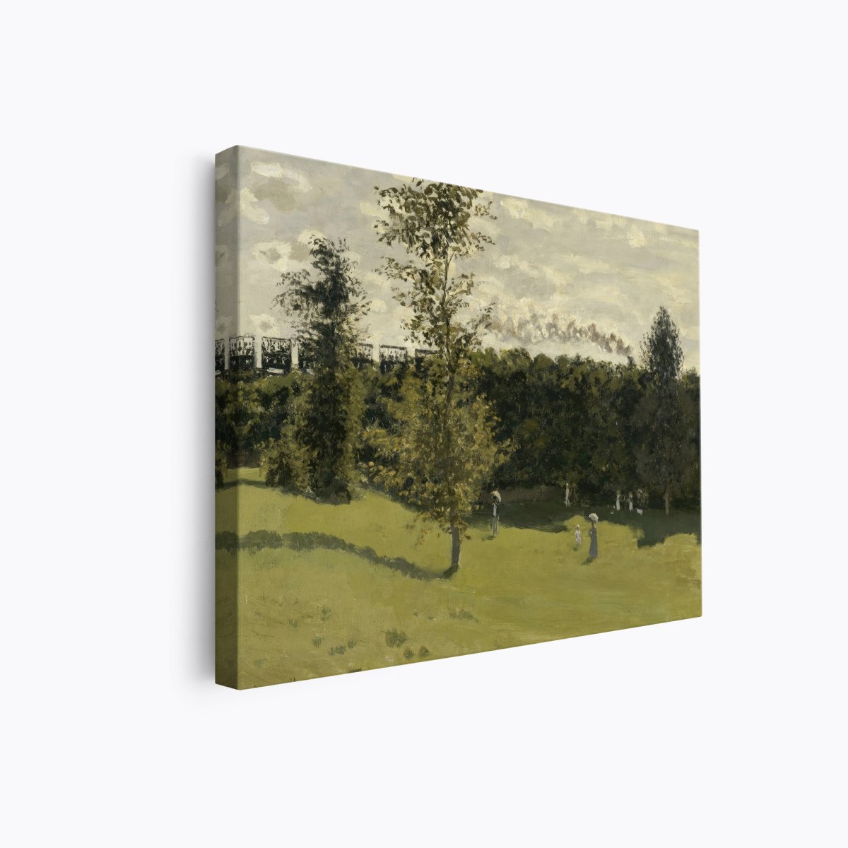 Train in the Countryside | Claude Monet | Ave Legato Art Prints