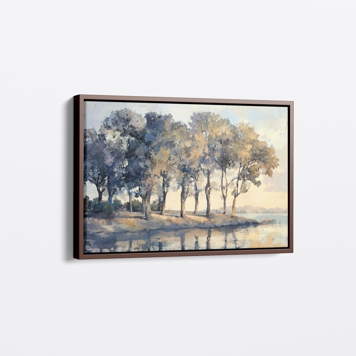 Trees by the Lakeside | Ave Legato | Ave Legato Art Prints