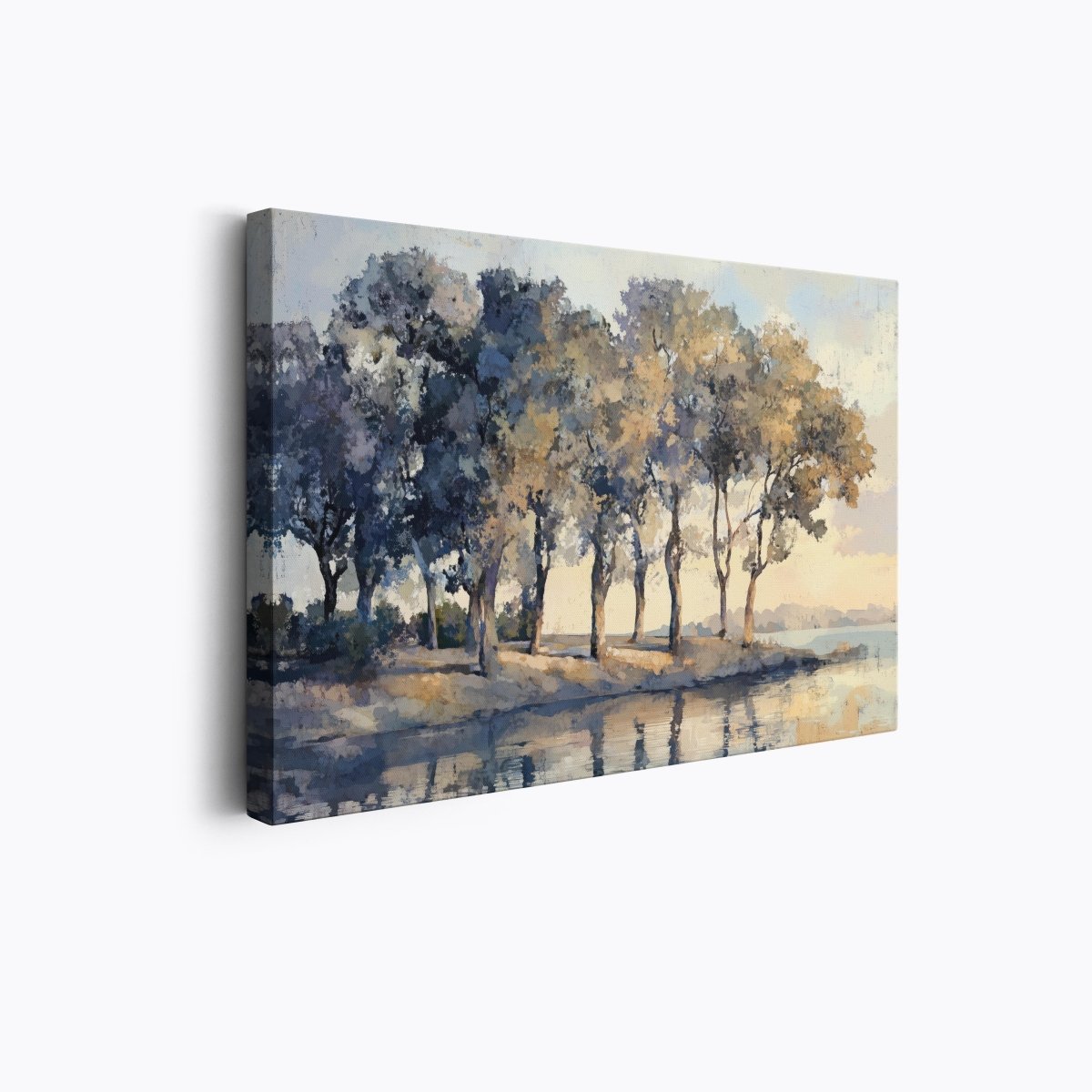 Trees by the Lakeside | Ave Legato | Ave Legato Art Prints