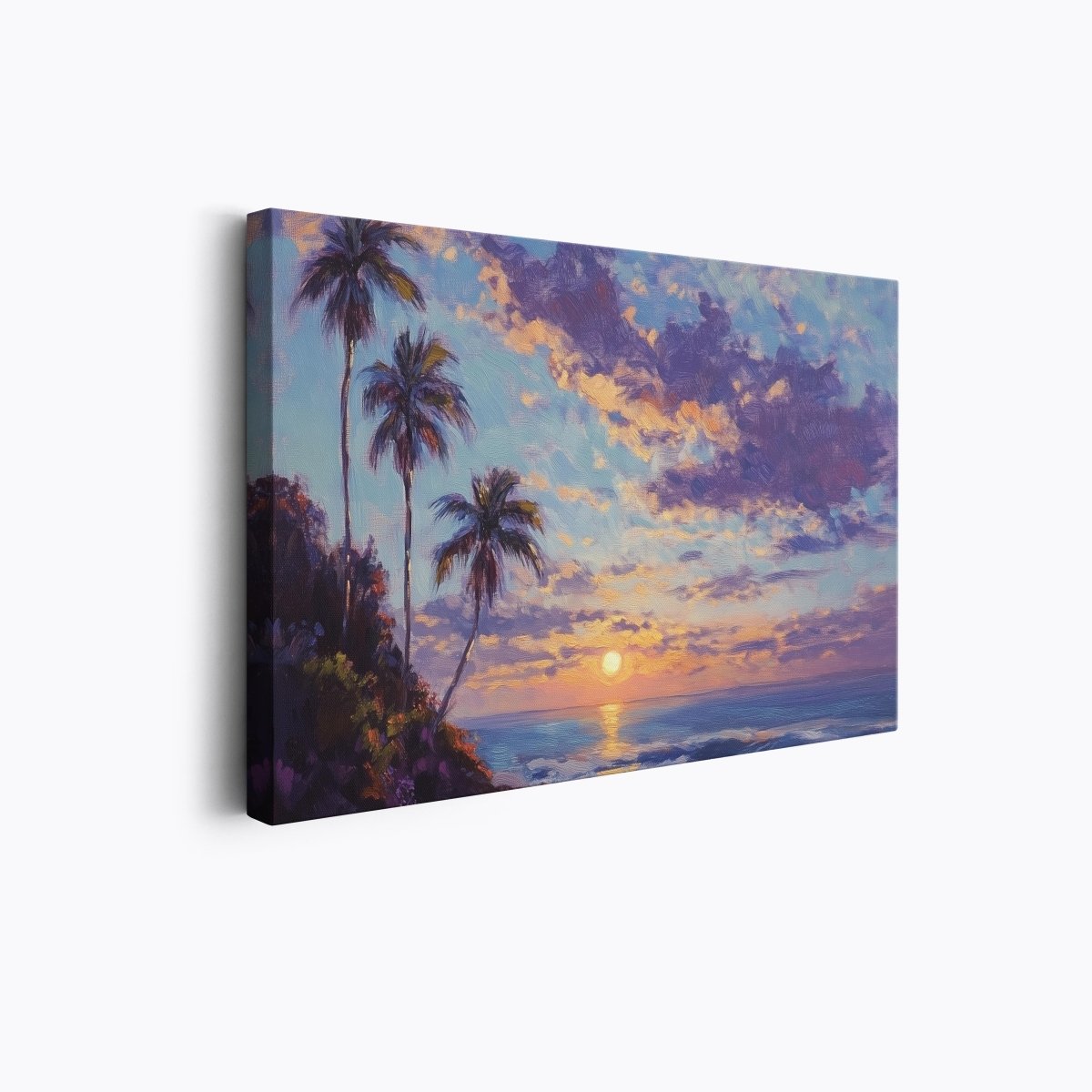 Tropical Sunset with Palm Trees | Ave Legato | Ave Legato Art Prints