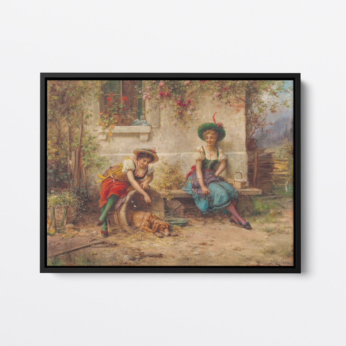 Troublemakers | Hans Zatzka | Ave Legato Art Prints