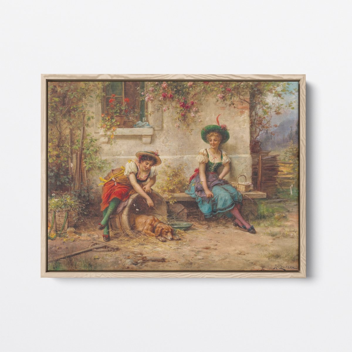 Troublemakers | Hans Zatzka | Ave Legato Art Prints