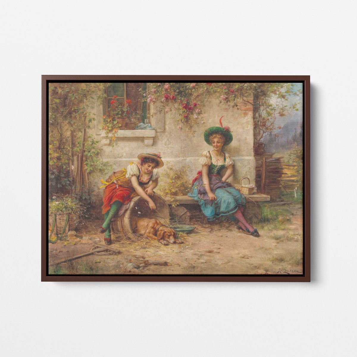 Troublemakers | Hans Zatzka | Ave Legato Art Prints