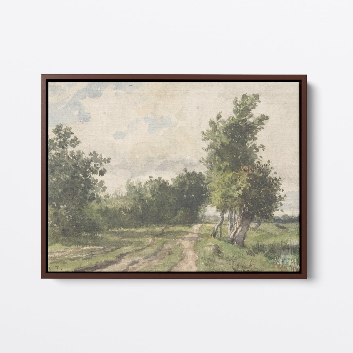 Troyon Landscape | Constant Troyon | Ave Legato | Canvas Art Prints | Vintage Artwork