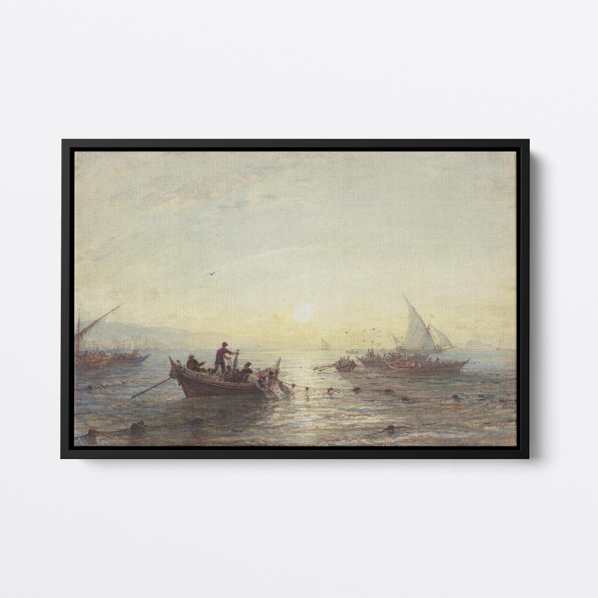 Tuna Fishing at Sunrise | Félix Ziem | Ave Legato Art Prints