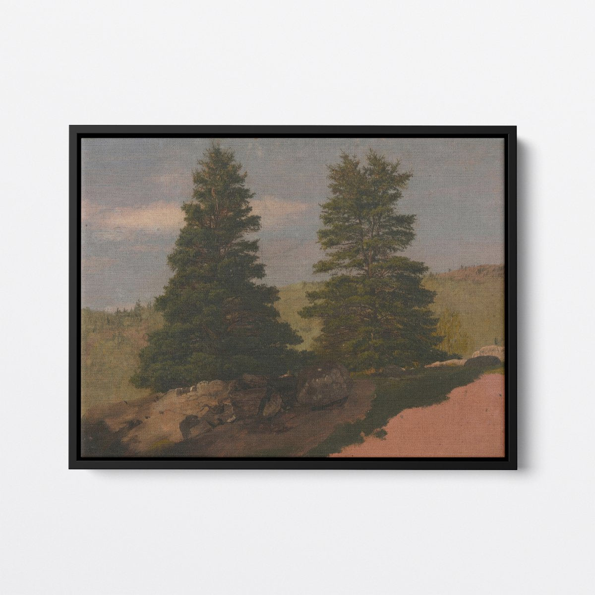 Two Pine Trees | Frederic Church | Ave Legato Art Prints