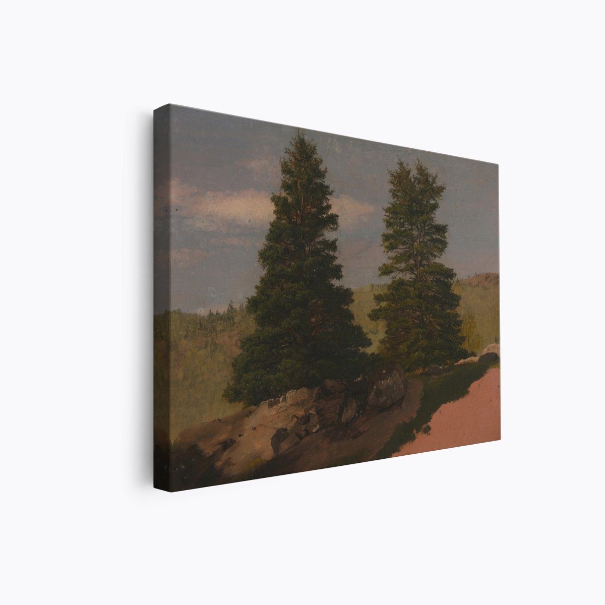 Two Pine Trees | Frederic Church | Ave Legato Art Prints