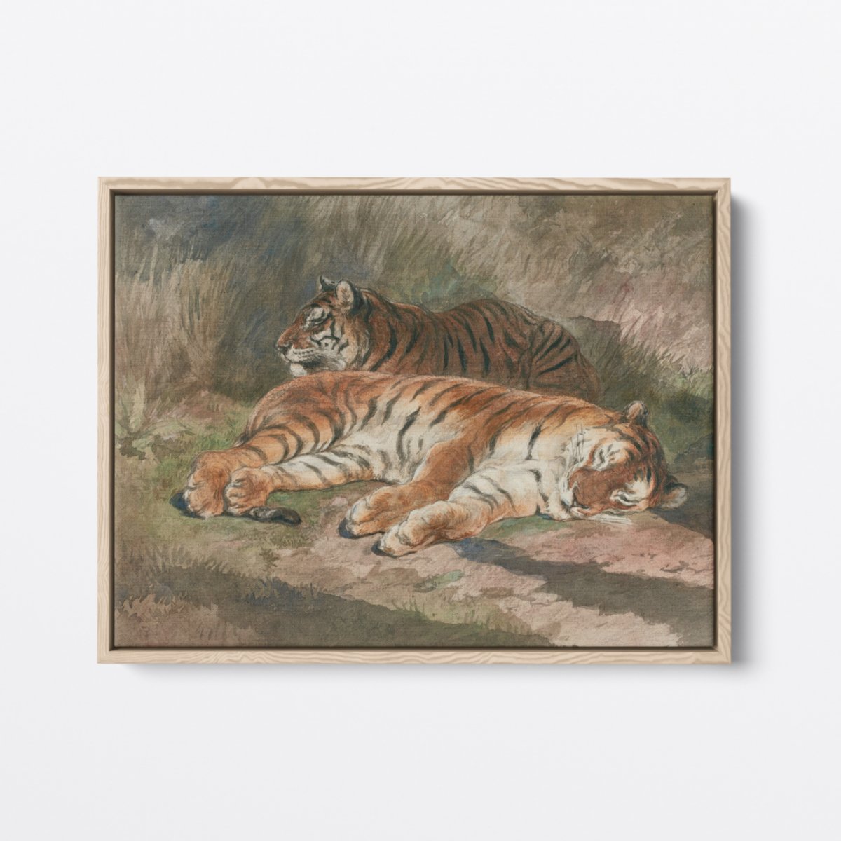 Two Recumbent Tigers | Rosa Bonheur | Ave Legato Art Prints