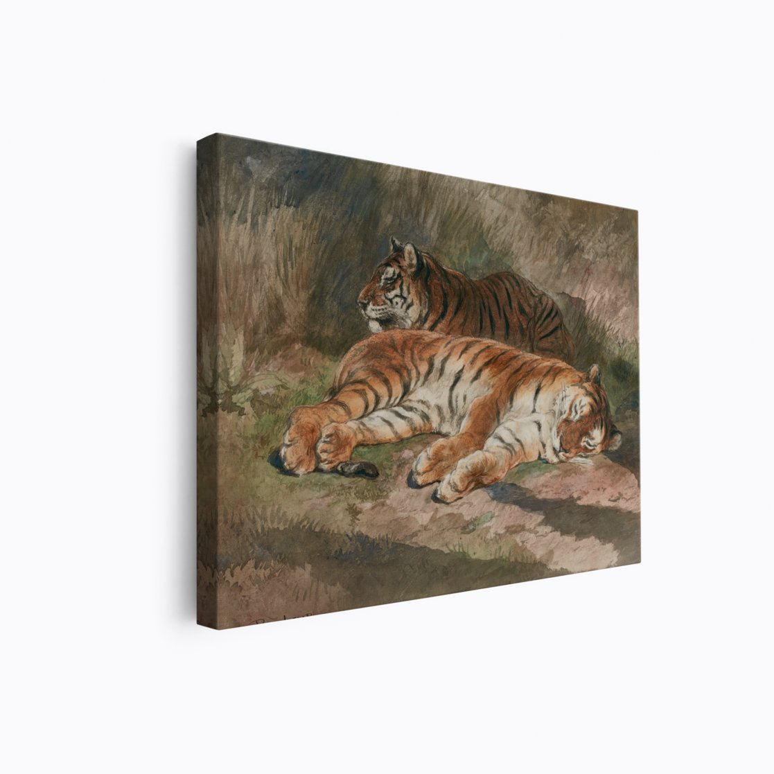 Two Recumbent Tigers | Rosa Bonheur | Ave Legato Art Prints