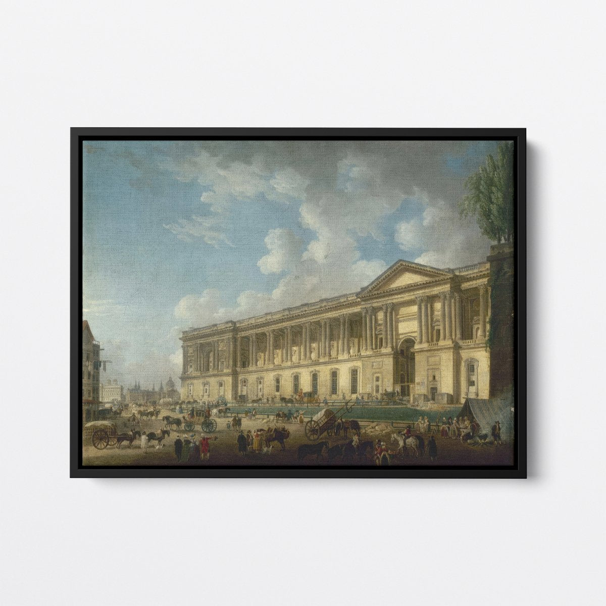 Uncovered Colonnade of the Louvre | Pierre Demachy | Ave Legato Art Prints