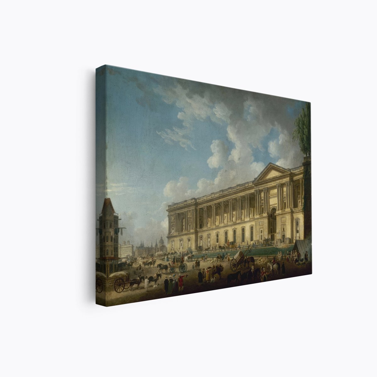 Uncovered Colonnade of the Louvre | Pierre Demachy | Ave Legato Art Prints