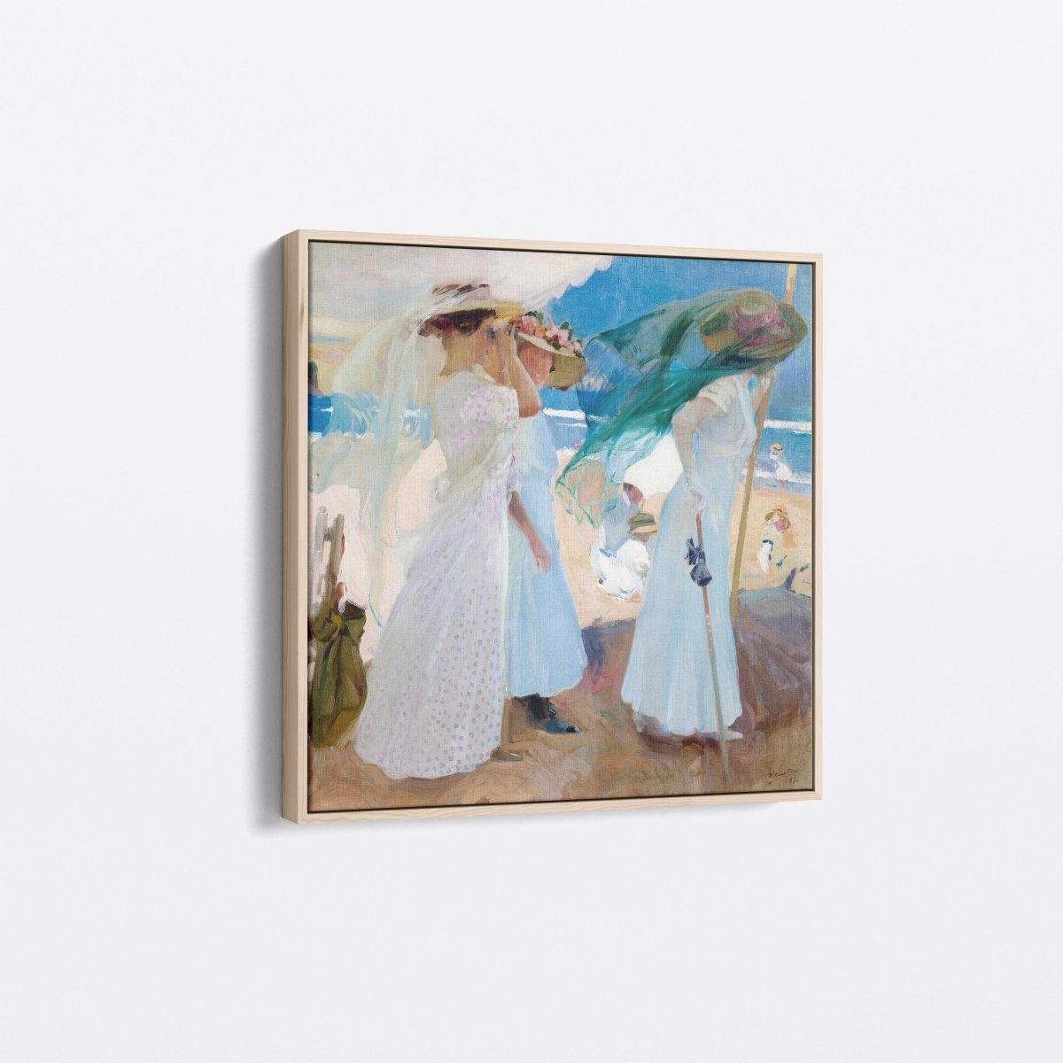 Under the Awning, Zarauz | Joaquín Sorolla | Ave Legato Art Prints