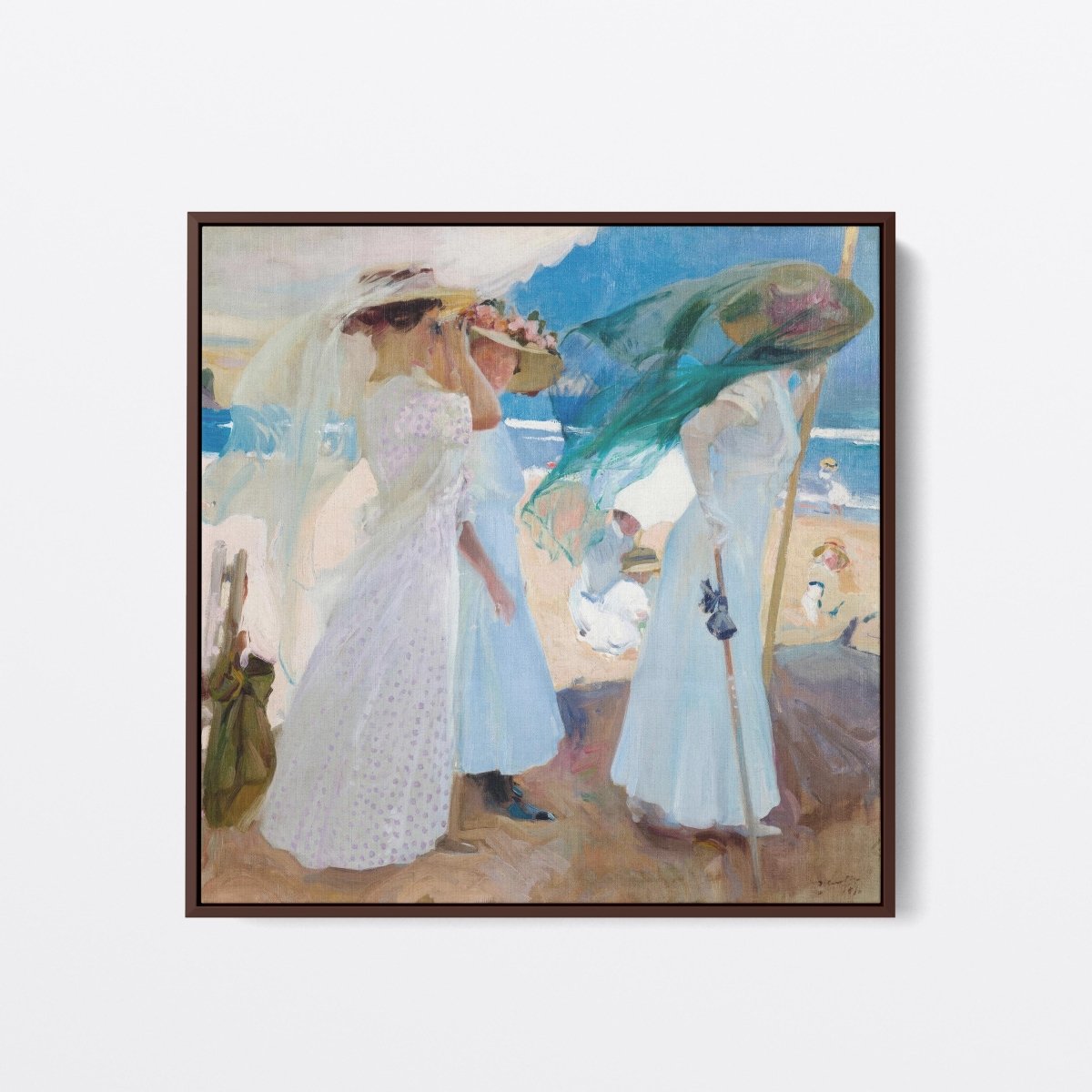 Under the Awning, Zarauz | Joaquín Sorolla | Ave Legato Art Prints