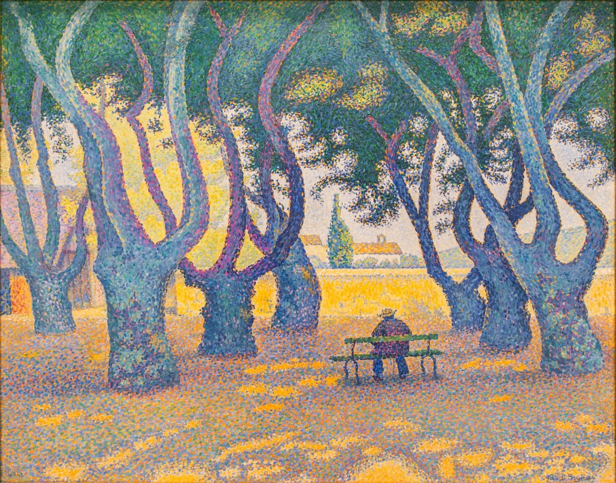 Under the Canopy | Paul Signac | Ave Legato Art Prints