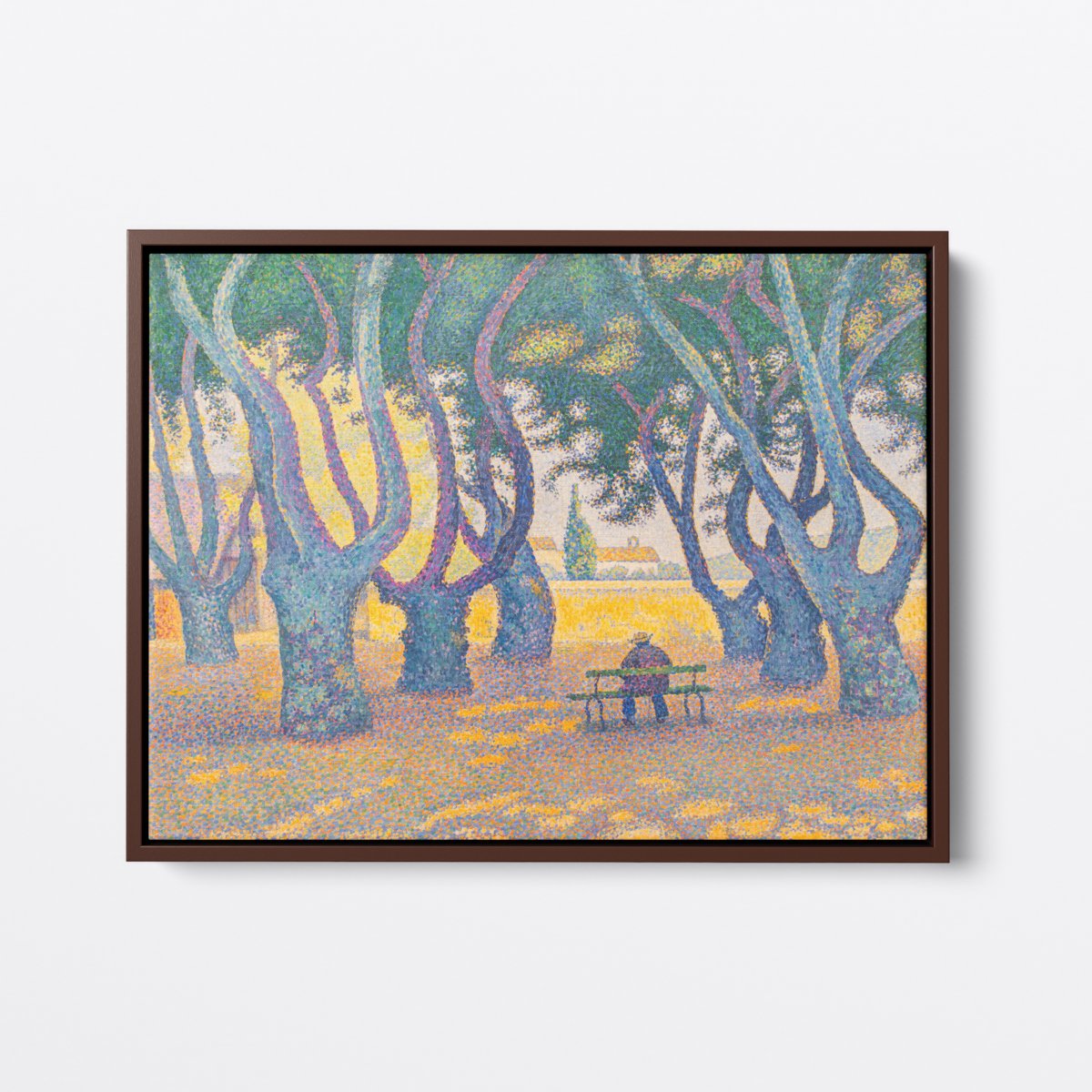 Under the Canopy | Paul Signac | Ave Legato | Canvas Art Prints | Vintage Artwork