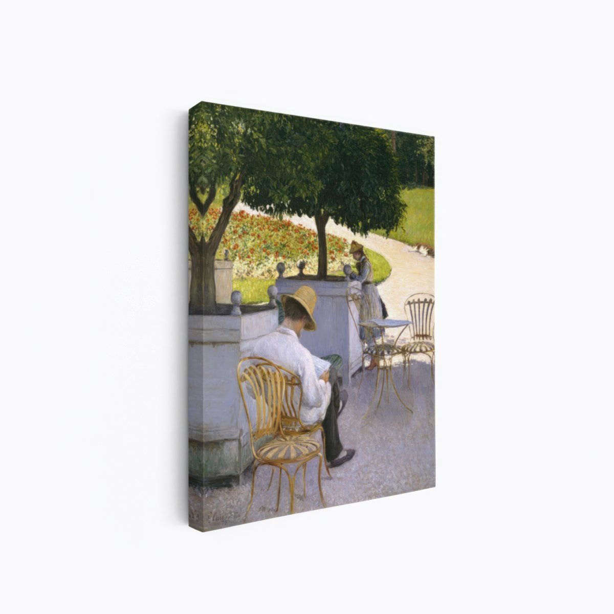 Under the Orange Trees | Gustave Caillebotte | Ave Legato Art Prints