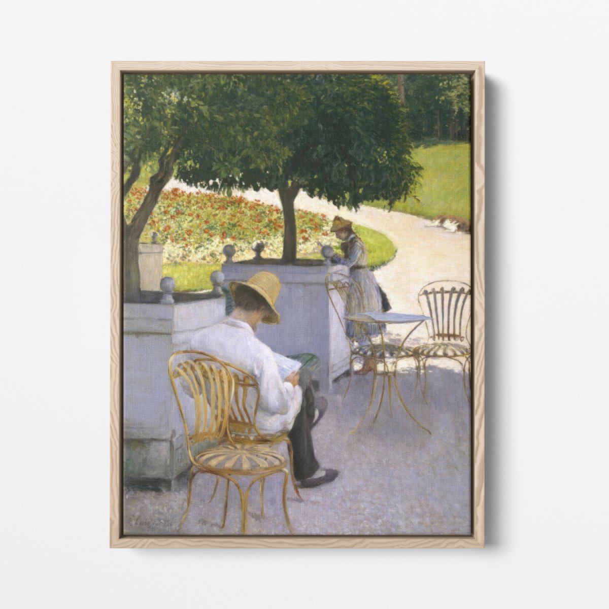 Under the Orange Trees | Gustave Caillebotte | Ave Legato Art Prints