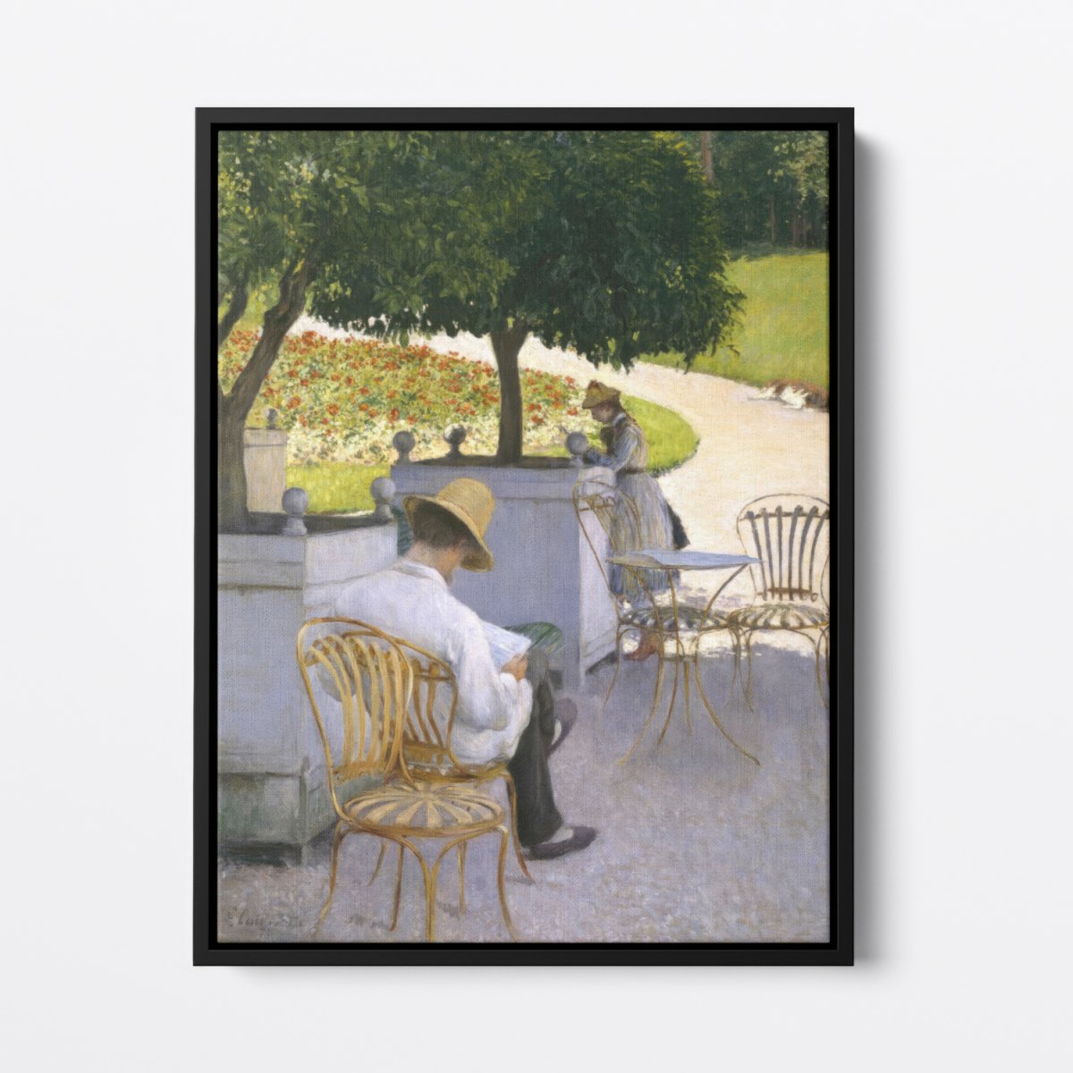 Under the Orange Trees | Gustave Caillebotte | Ave Legato Art Prints