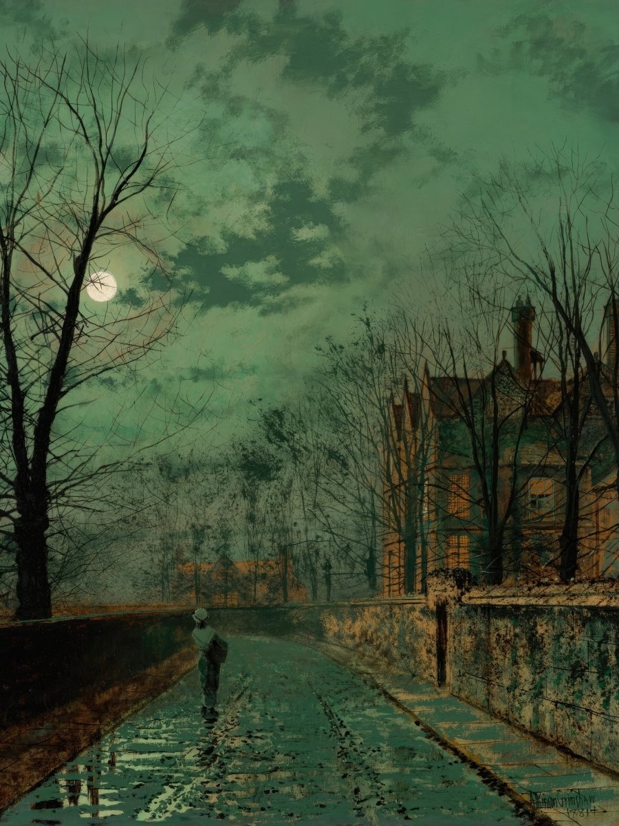 Under the Silvery Moonbeams | John Grimshaw | Ave Legato Art Prints