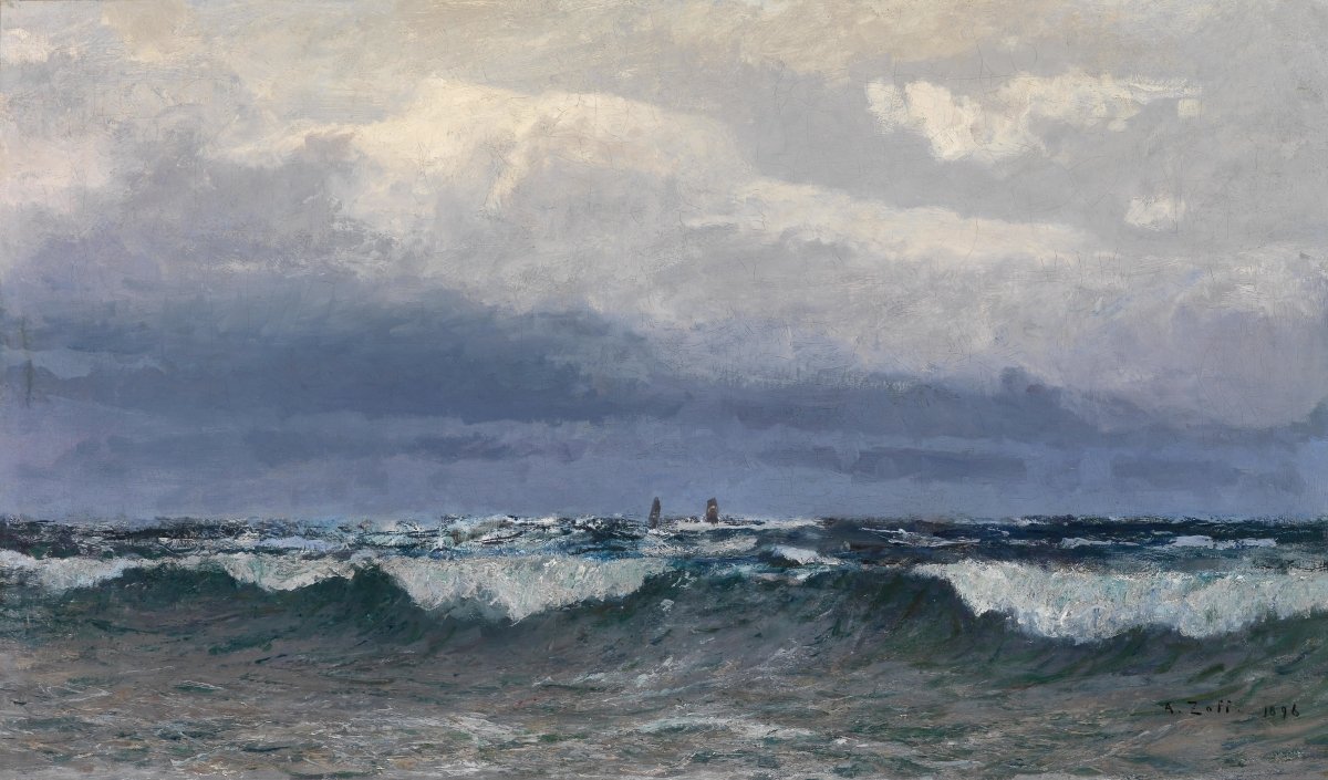 Unending Waves | Alfred Zoff | Ave Legato Art Prints