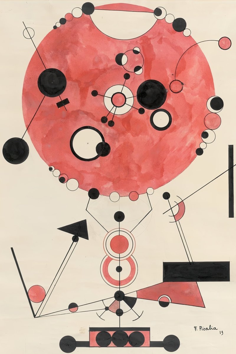 Untitled Diagram | Francis Picabia | Ave Legato Art Prints