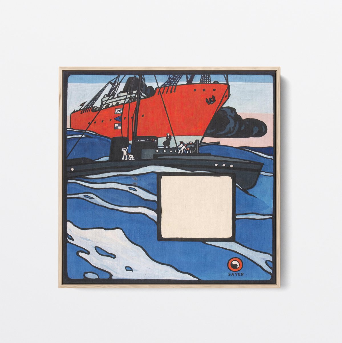 Untitled (Naval Action) | Henry Lyman Saÿen | Ave Legato Art Prints