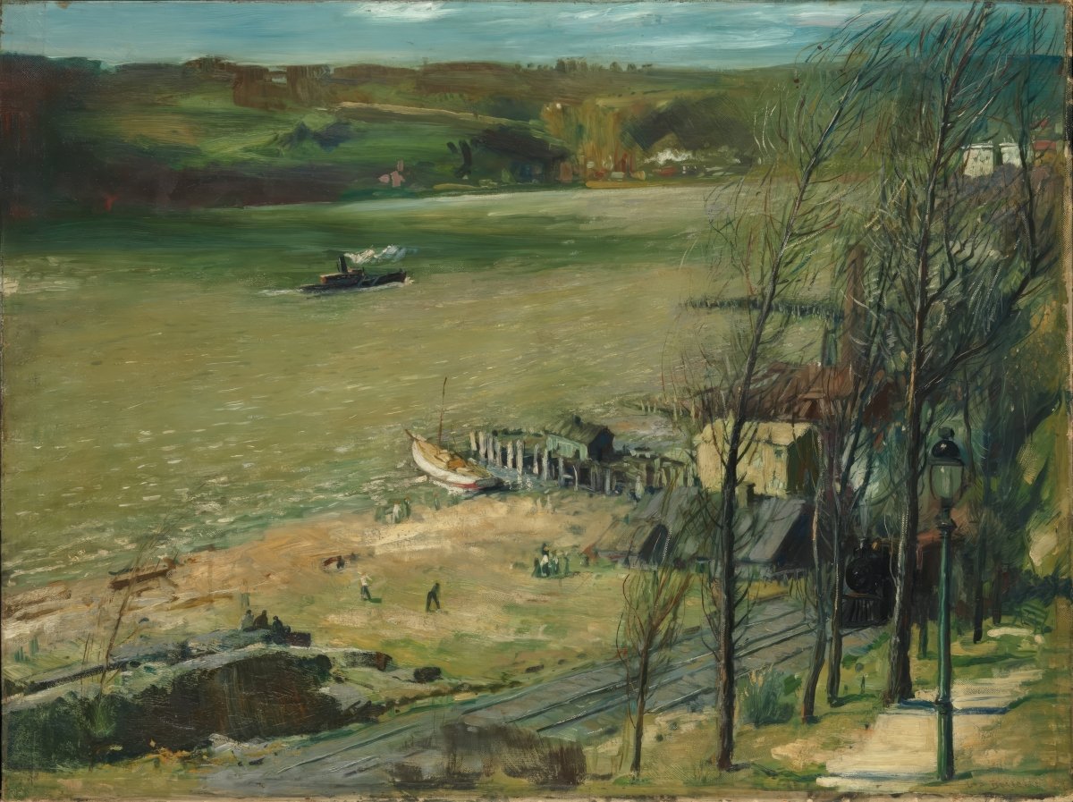 Up the Hudson, New York | George Bellows | Ave Legato Art Prints