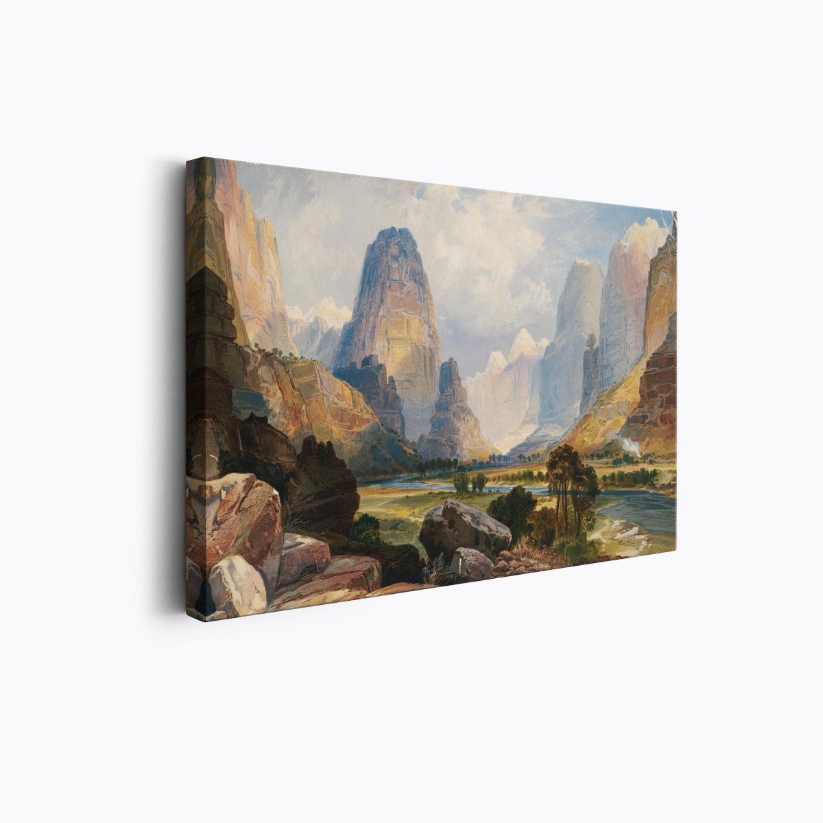 Valley of Babbling Waters, Southern Utah | Thomas Moran | Ave Legato Art Prints