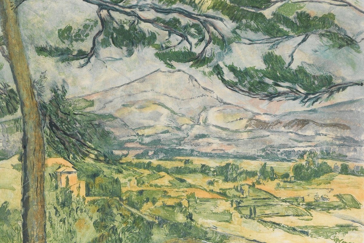 Valley of Fields | Paul Cézanne | Ave Legato Art Prints