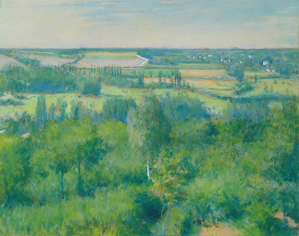 Valley of L'yerres | Gustave Caillebotte | Ave Legato Art Prints