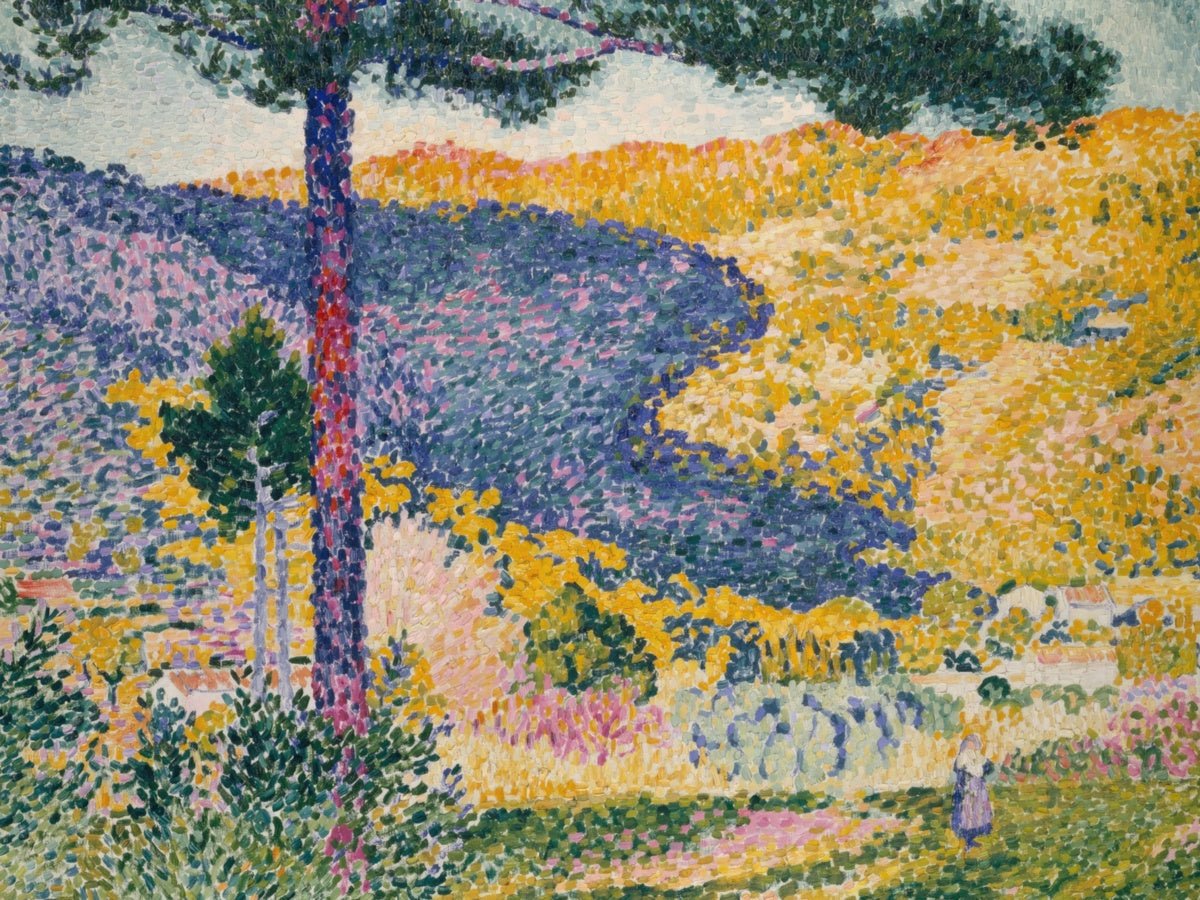 Valley with Fir | Henri - Edmond Cross | Ave Legato Art Prints