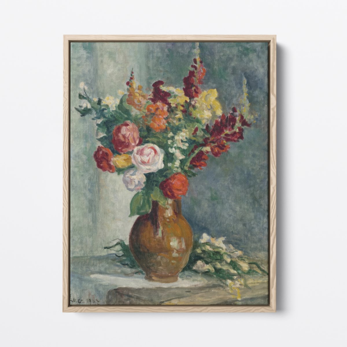 Vase of Flowers III (1907) | Maximilien Luce | Ave Legato Art Prints