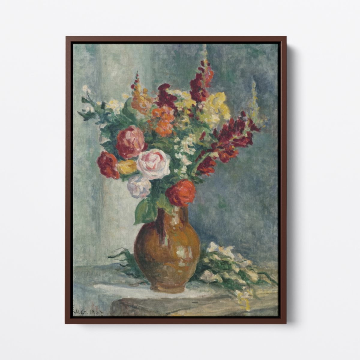 Vase of Flowers III (1907) | Maximilien Luce | Ave Legato Art Prints