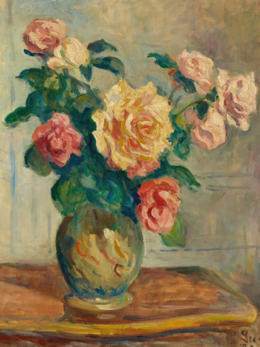 Vase of Flowers IV | Maximilien Luce | Ave Legato Art Prints