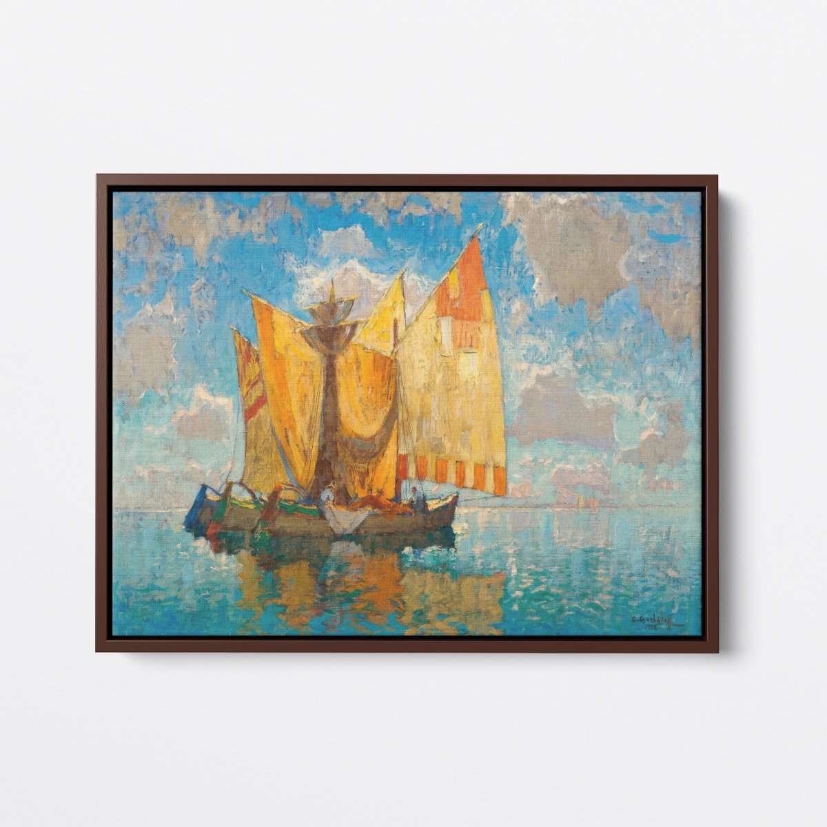 Venetian Fishing Boats | Konstantin Gorbatov | Ave Legato Art Prints